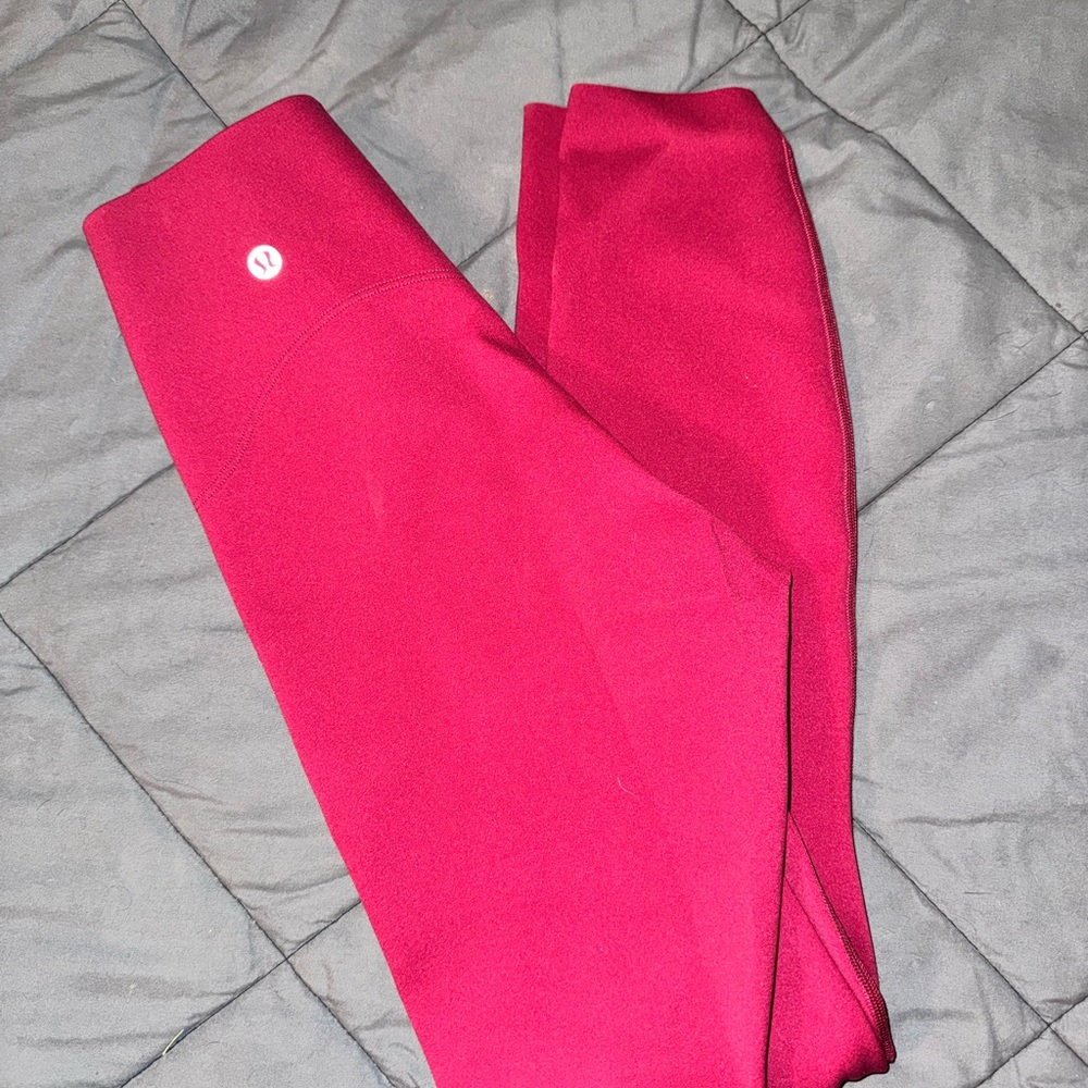 lululemon athletica Fuchsia Leggings